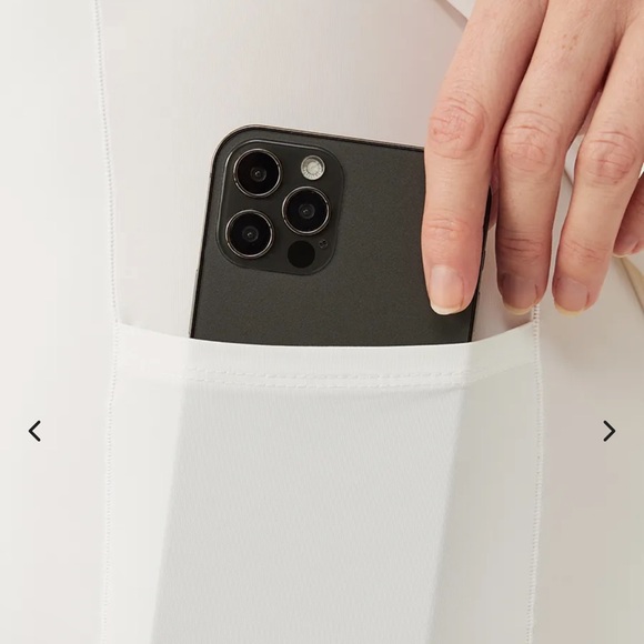 Bundle of 2!! Outdoor Voices exercise dress in white and AE halter top - Picture 4 of 12